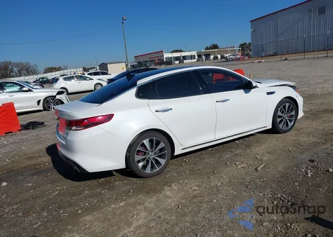 2016 Kia Optima Sxl Turbo from USA, damaged, VIN 5XXGV4L24GG015176